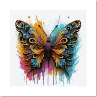 Butterfly Digital Painting Posters and Art